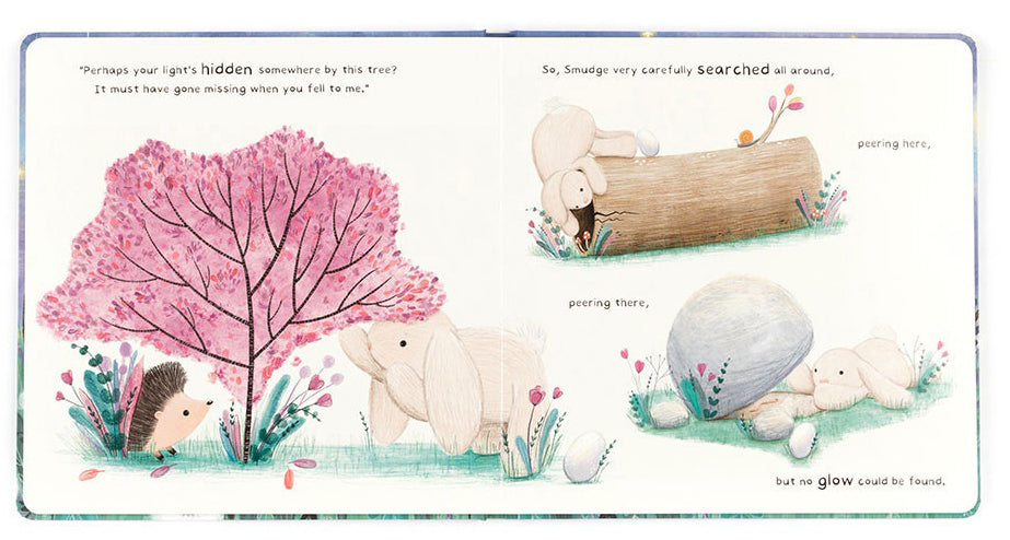 Jellycat Smudge Rabbit and the Falling Star Book (23.5cm)