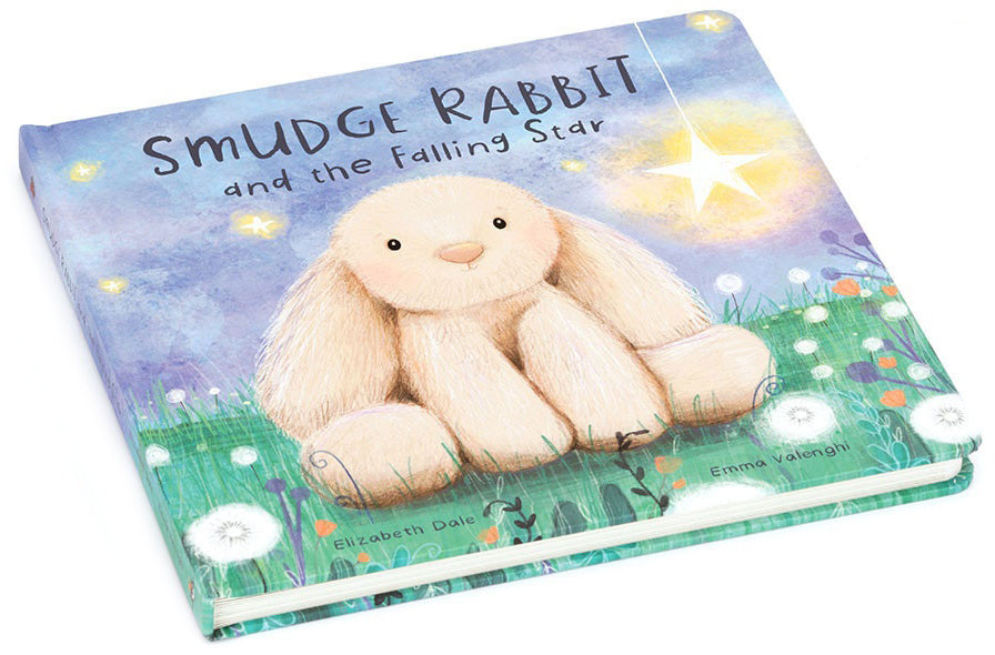 Jellycat Smudge Rabbit and the Falling Star Book (23.5cm)