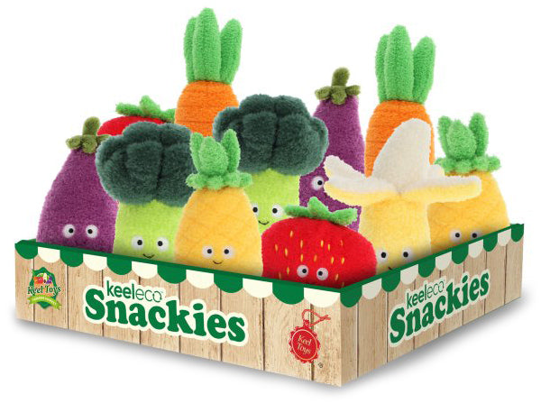 Keel Toys Keeleco Snackies Penny Pinepple Plush (15cm)