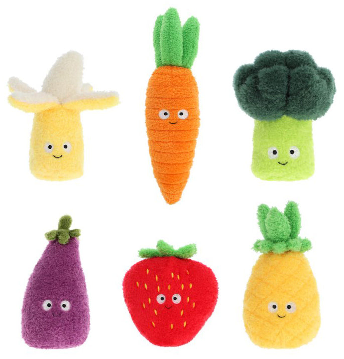 Keel Toys Keeleco Snackies Billy Broccoli Plush (12cm)