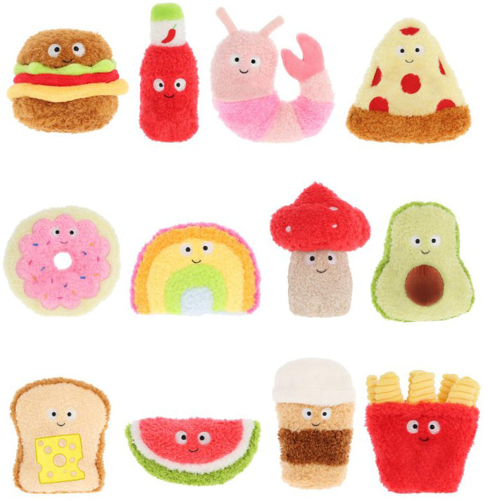 Keel Toys Keeleco Snackies Cheese on Toast Plush (12cm)