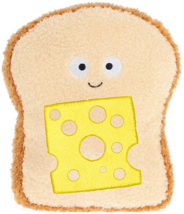 Keel Toys Keeleco Snackies Cheese on Toast Plush (18cm)