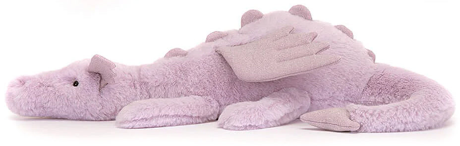 Jellycat Lavender Dragon - Huge (66cm)