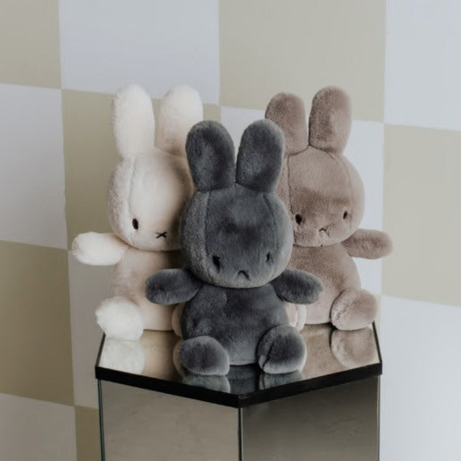 Miffy Plush Sitting Cozy in Giftbox - Taupe (23cm)
