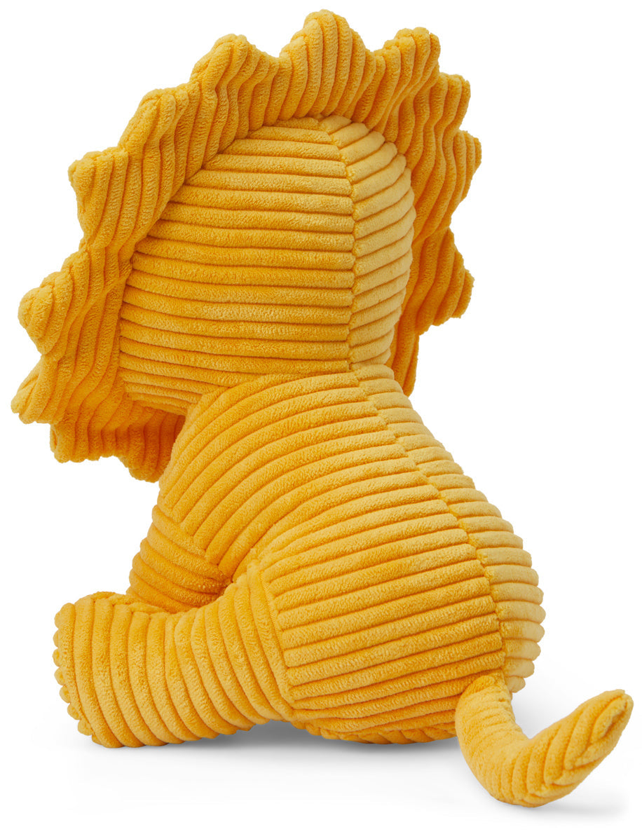 Miffy Plush Lion ECO Corduroy - Yellow (24cm)
