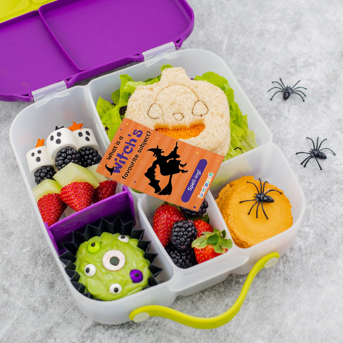 Lunch Punch Halloween Cutter & Bento Fun Set