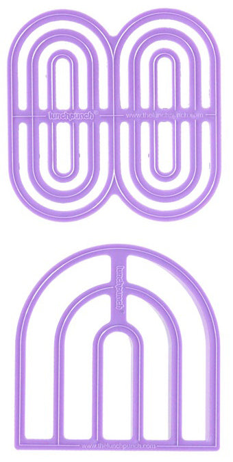 Lunch Punch Rainbow Sandwich Cutters