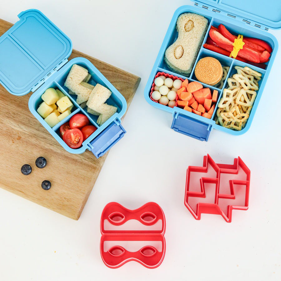 Lunch Punch Superhero Sandwich Cutters
