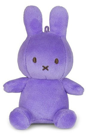 Miffy Plush Sitting Lucky in Giftbox - Bright Lilac (10cm)