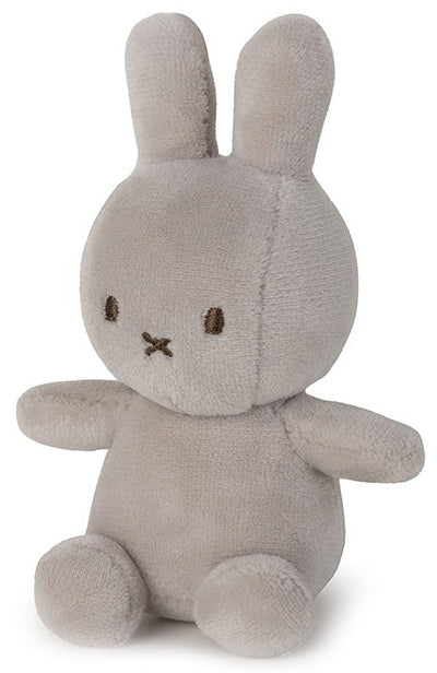 Miffy Plush Sitting Lucky in Giftbox - Grey (10cm)