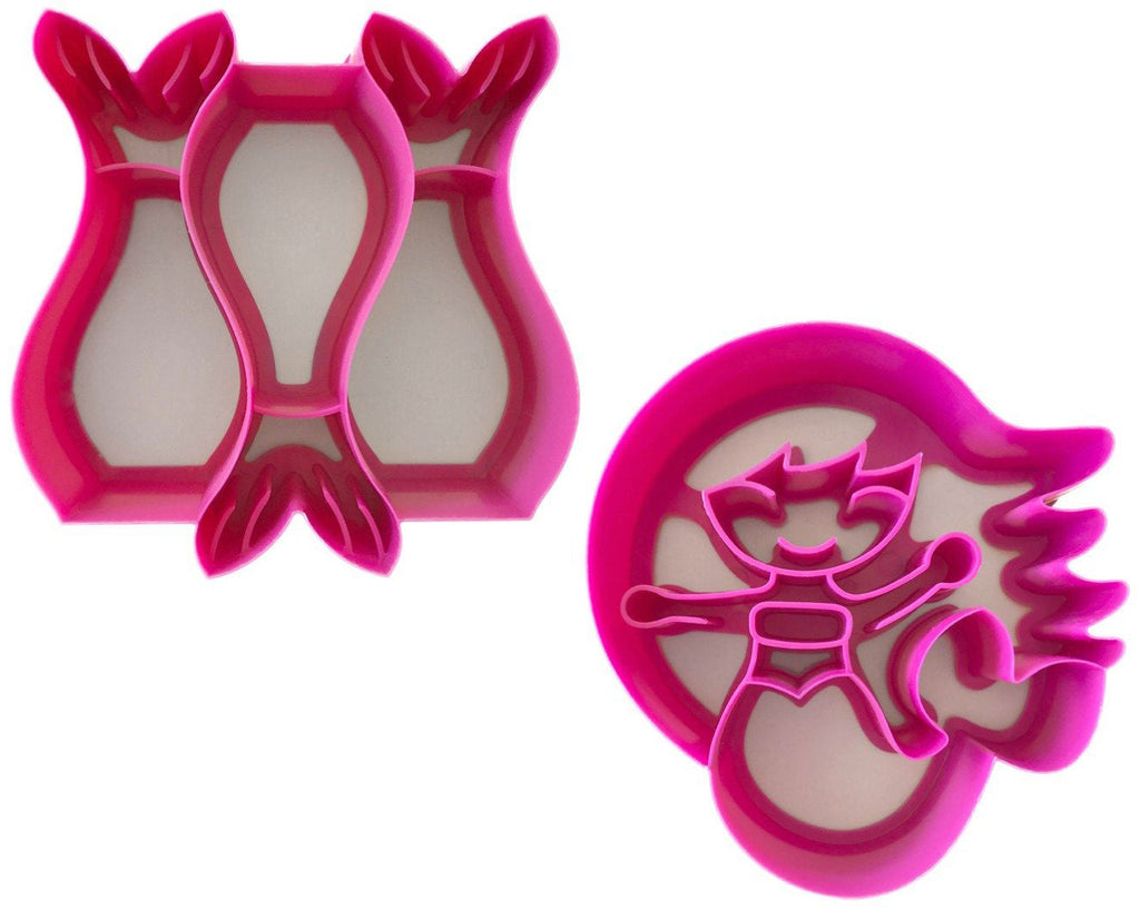 Lunch Punch Mermaid Sandwich Cutters