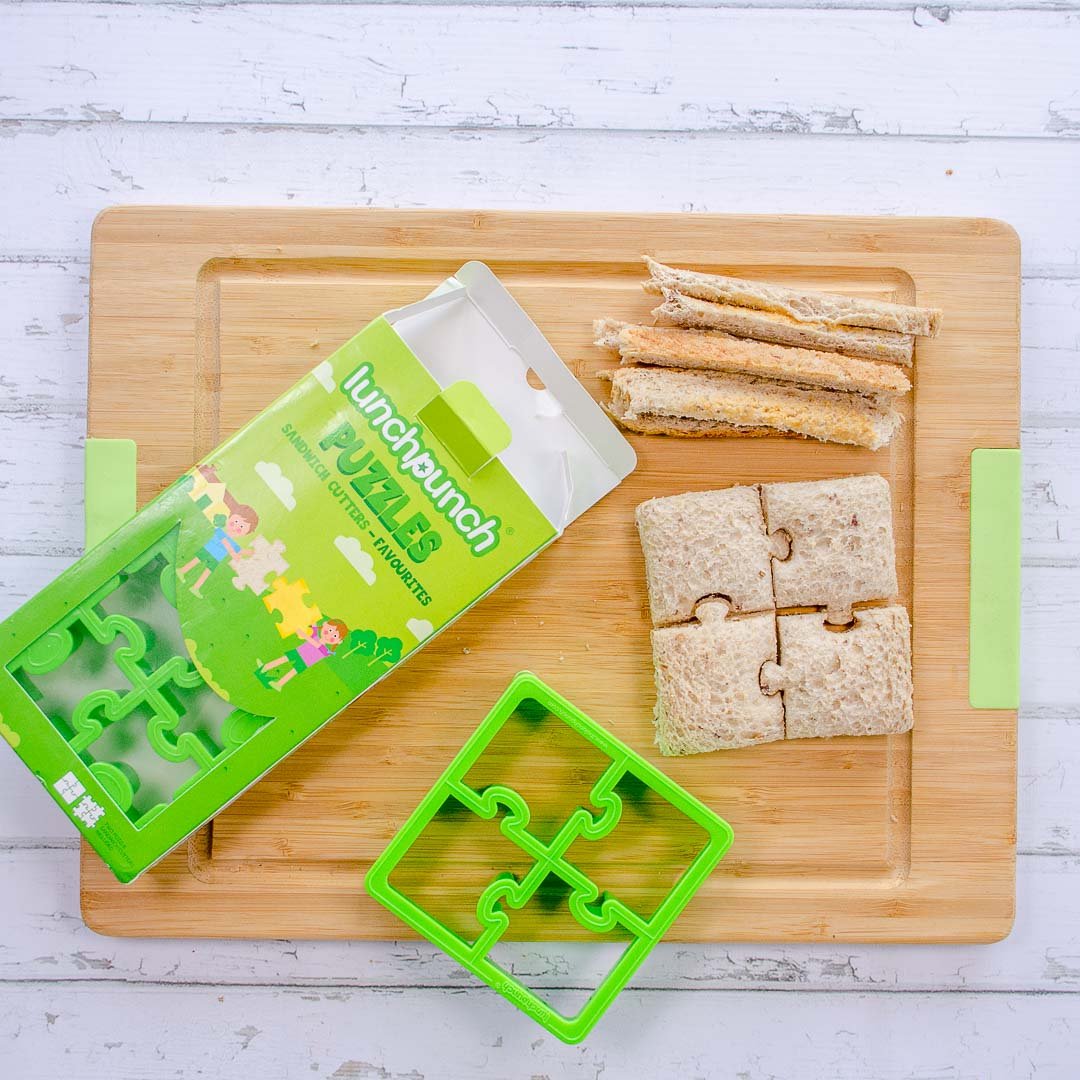Lunch Punch Puzzles Sandwich Cutters