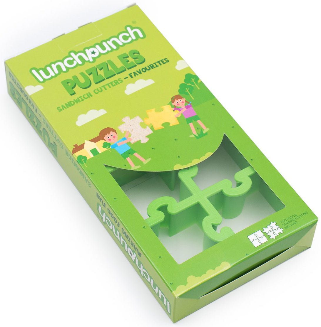 Lunch Punch Puzzles Sandwich Cutters