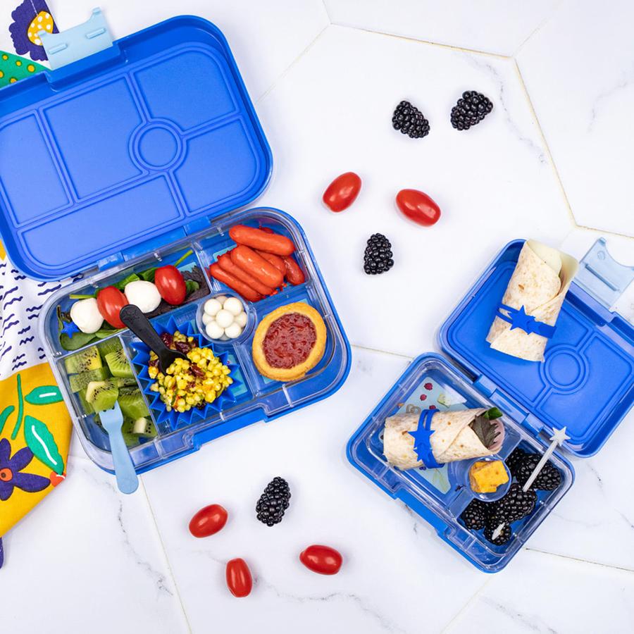 Lunch Punch Jumbo Silicone Cups - Blue (3 pack)