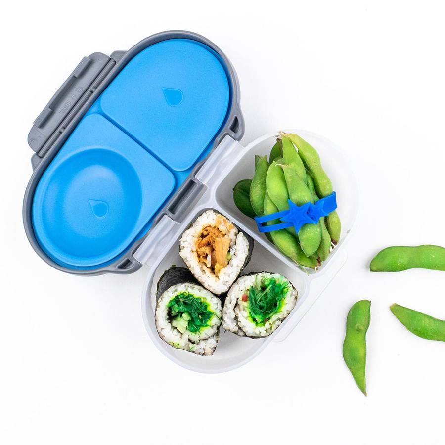 Lunch Punch Silicone Wrap Bands - Blue (5 pack)