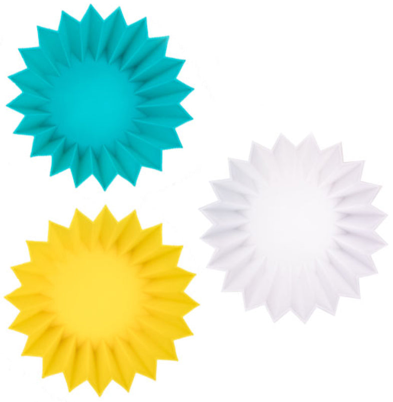 Lunch Punch Jumbo Silicone Cups - Yellow (3 pack)