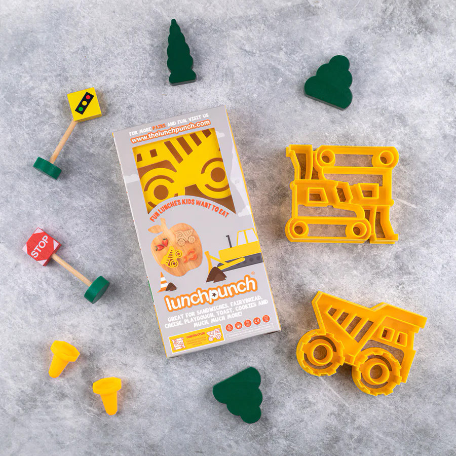 Lunch Punch Construction Sandwich Cutters
