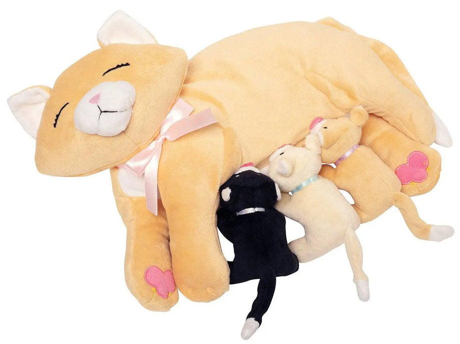 Manhattan Toy Nursing Nina Cat & Kittens (30cm)