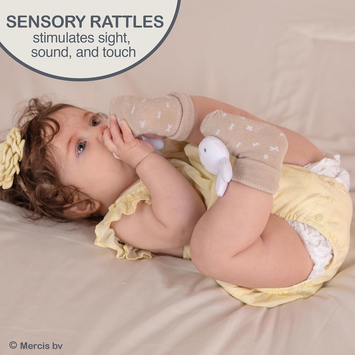 Miffy Baby Foot Rattles - Baby Rattle Socks (0-6m)