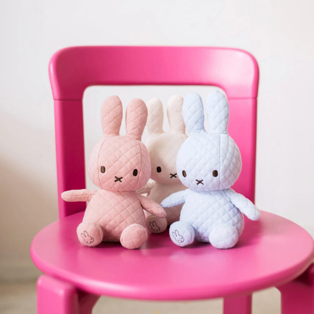 Miffy Plush Sitting Bonbon in Giftbox - Blue (23cm)