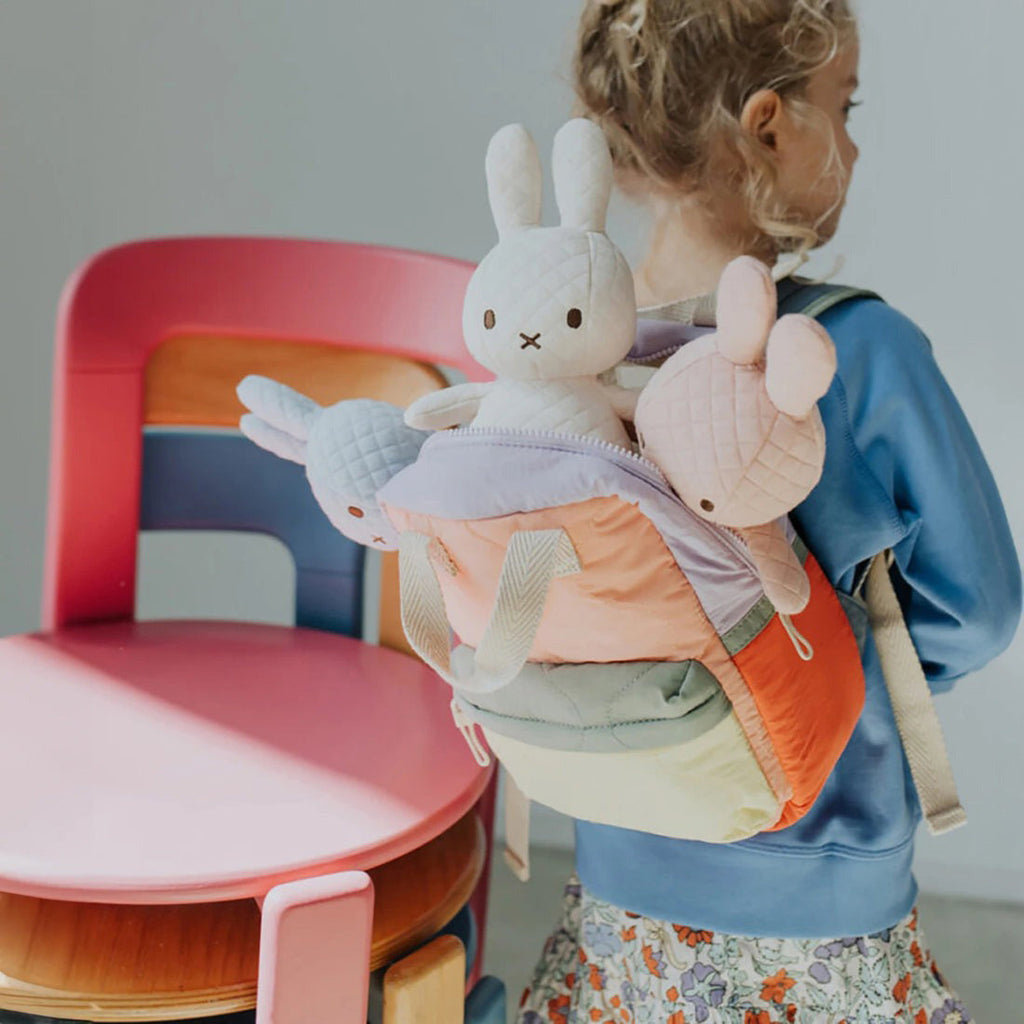 Miffy Plush Sitting Bonbon in Giftbox - Blue (23cm)