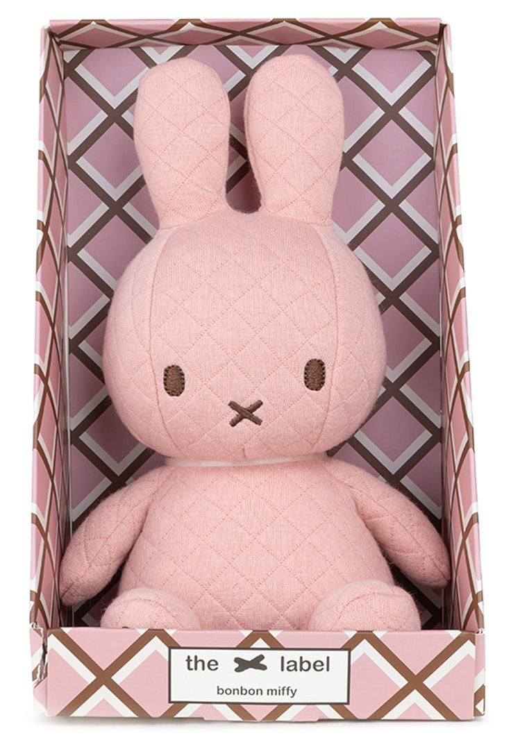 Miffy Plush Sitting Bonbon in Giftbox - Pink (23cm)