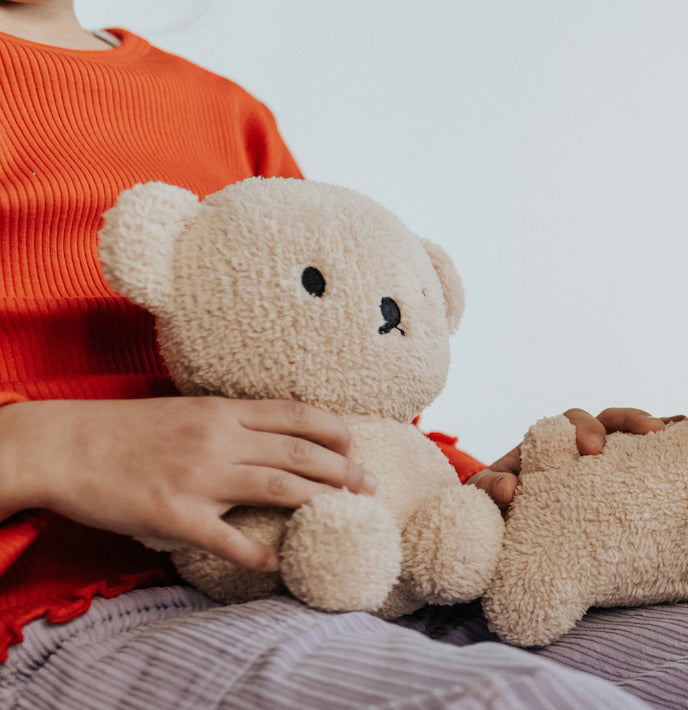 Miffy Plush Boris Bear Terry - Beige (17cm)