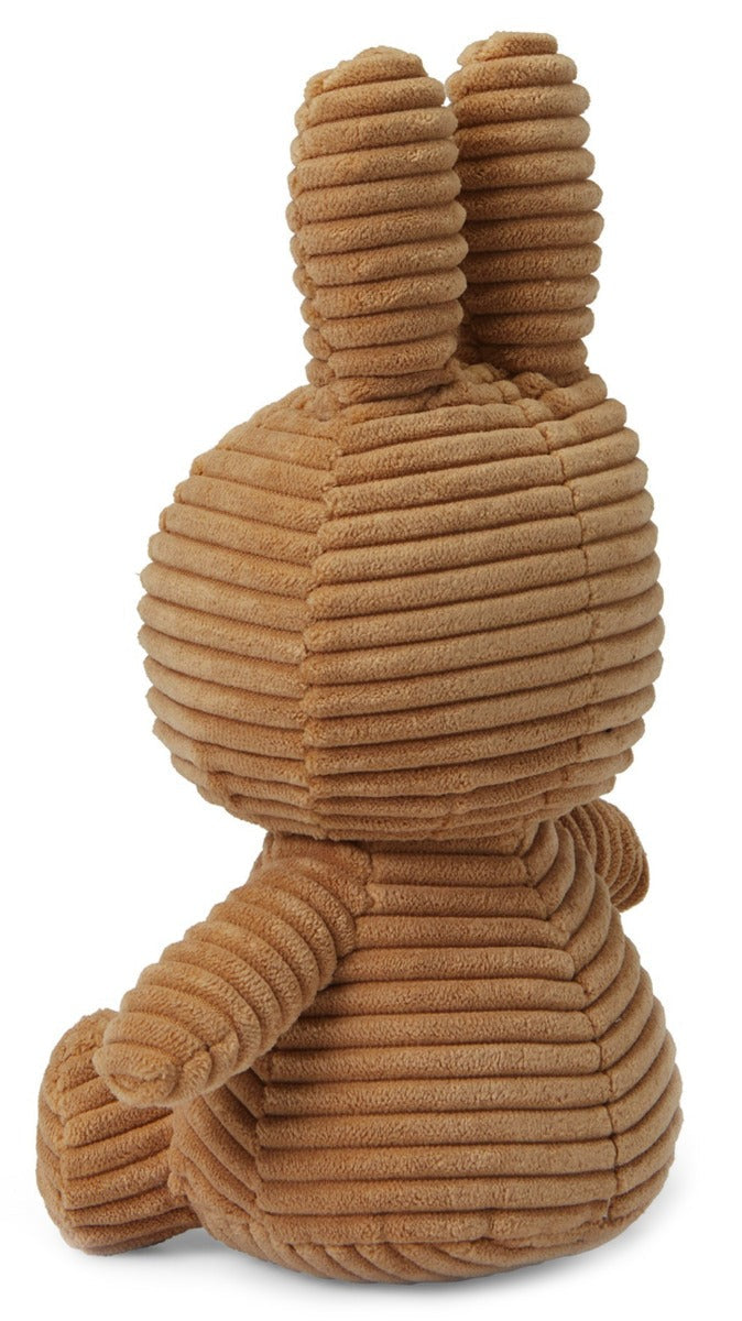 Miffy Plush Sitting ECO Corduroy - Beige (23cm)