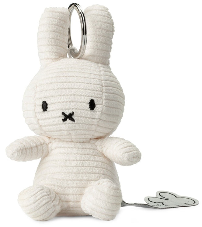 Miffy Plush Keychain ECO Corduroy - Offwhite