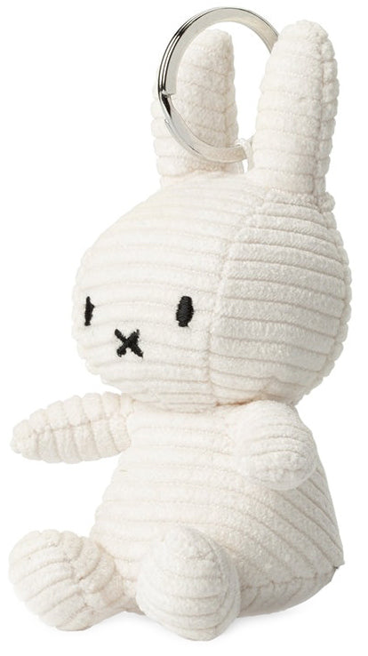Miffy Plush Keychain ECO Corduroy - Offwhite