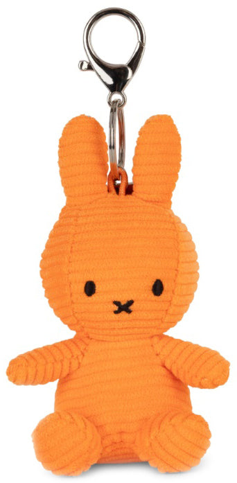 Miffy Plush Keychain ECO Corduroy - Orange