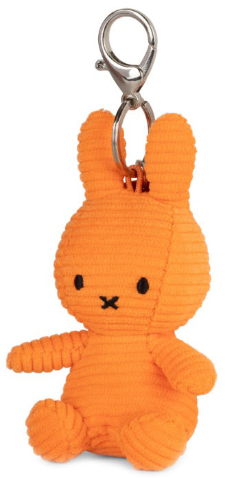 Miffy Plush Keychain ECO Corduroy - Orange