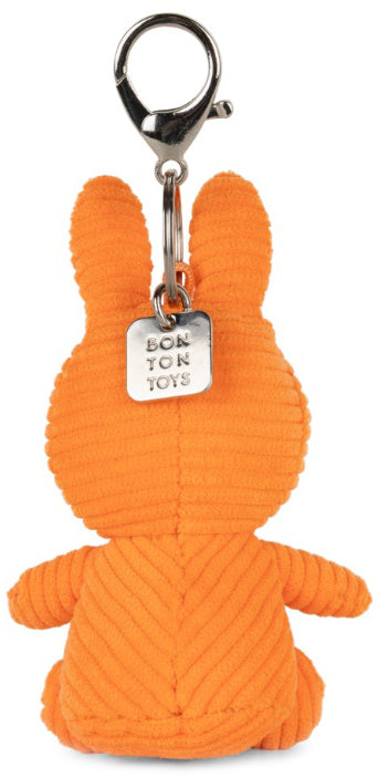 Miffy Plush Keychain ECO Corduroy - Orange