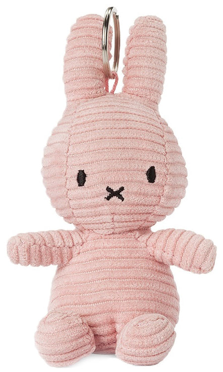 Miffy Plush Keychain ECO Corduroy - Pink