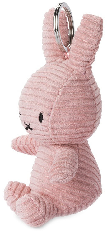 Miffy Plush Keychain ECO Corduroy - Pink