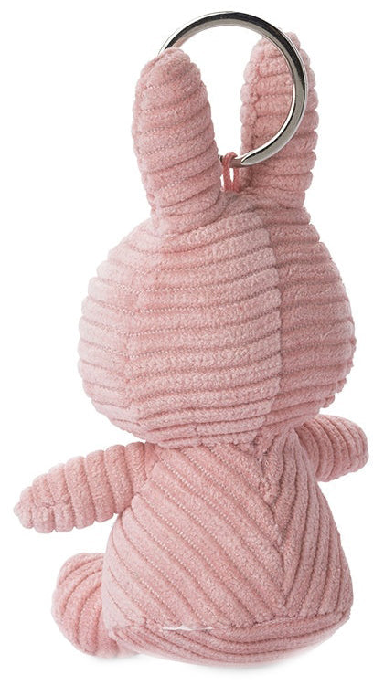 Miffy Plush Keychain ECO Corduroy - Pink