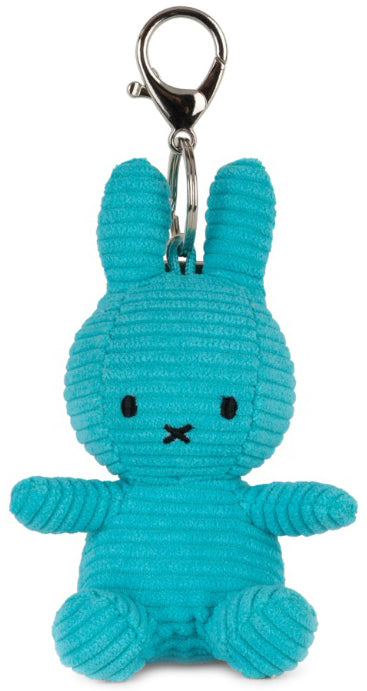 Miffy Plush Ltd Edt Keychain ECO Corduroy - Teal