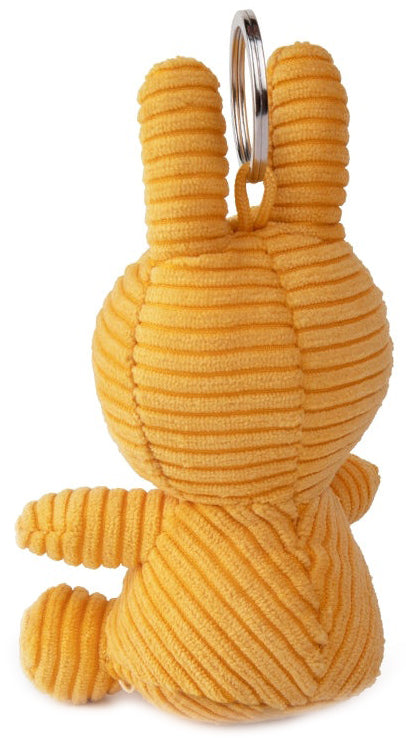 Miffy Plush Keychain ECO Corduroy - Yellow