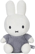 Miffy Plush Fluffy Cuddle Rattle Toy Large - Blue (35cm)