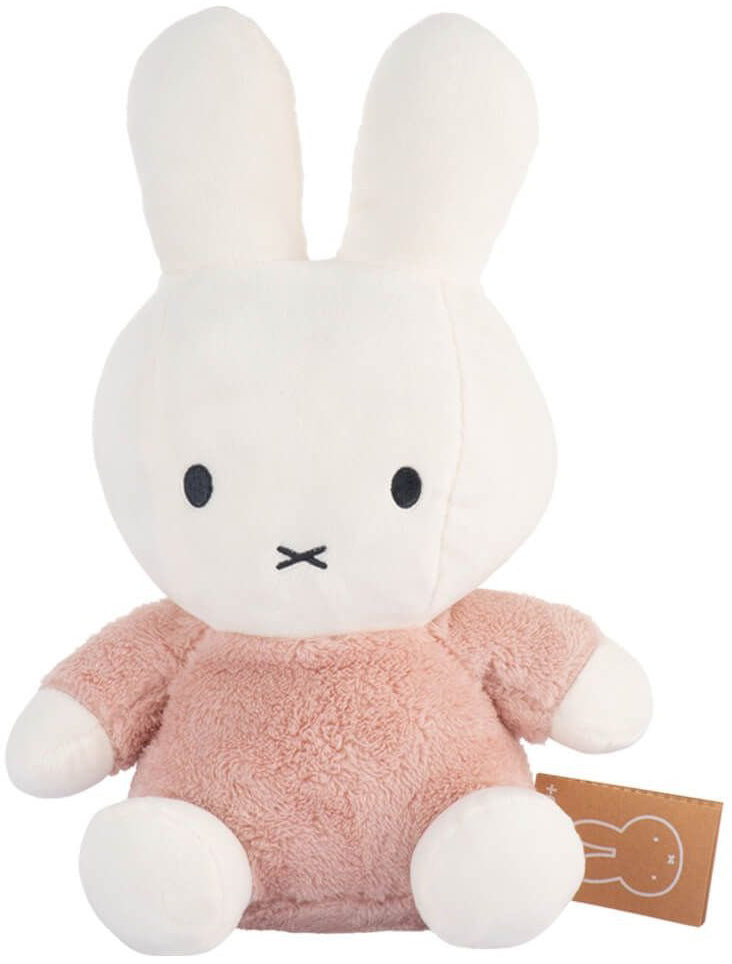Miffy Plush Fluffy Cuddle Rattle Toy Large - Pink (35cm)