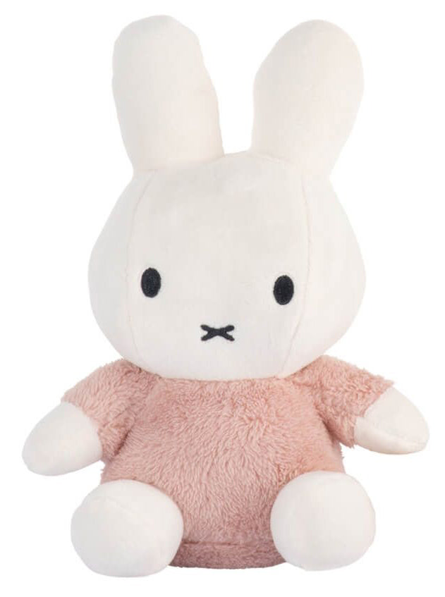 Miffy Plush Fluffy Cuddle Rattle Toy Medium - Pink (25cm)