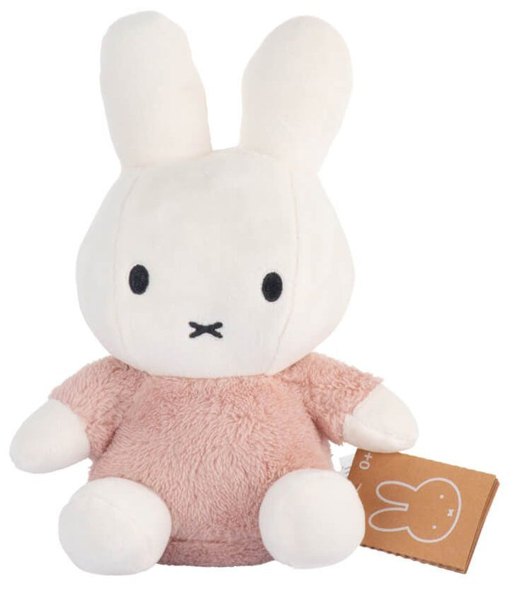 Miffy Plush Fluffy Cuddle Rattle Toy Medium - Pink (25cm)