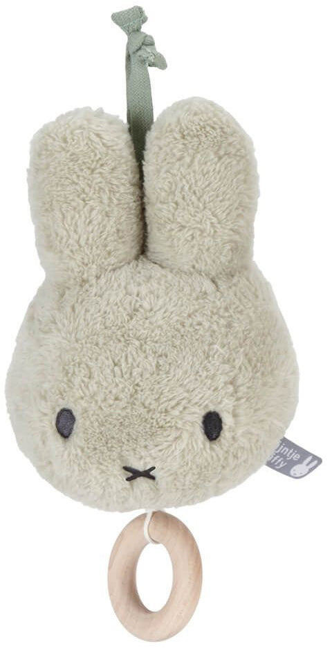 Miffy Plush Fluffy Musical Pulldown Toy - Green