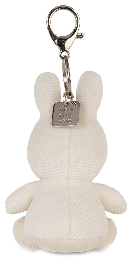 Miffy Plush Four Leaf Clover Keychain - Offwhite