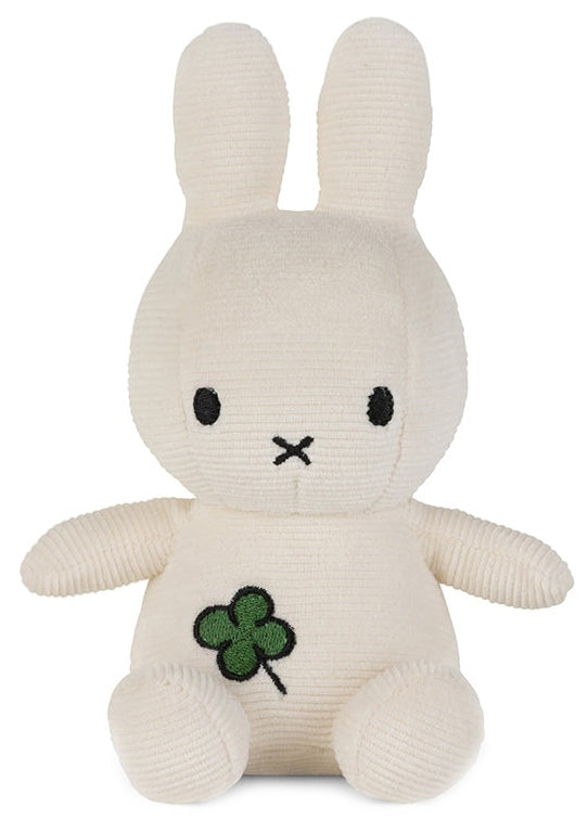 Miffy Plush Sitting Four Leaf Clover - Off White (18cm)