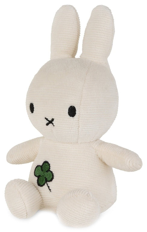 Miffy Plush Sitting Four Leaf Clover - Off White (18cm)