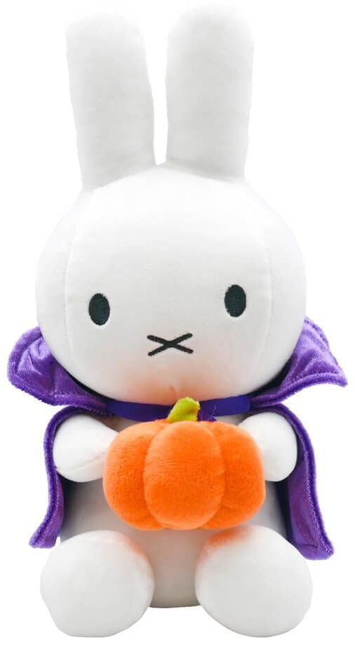 Miffy Plush with Halloween Cape & Pumpkin (31cm)