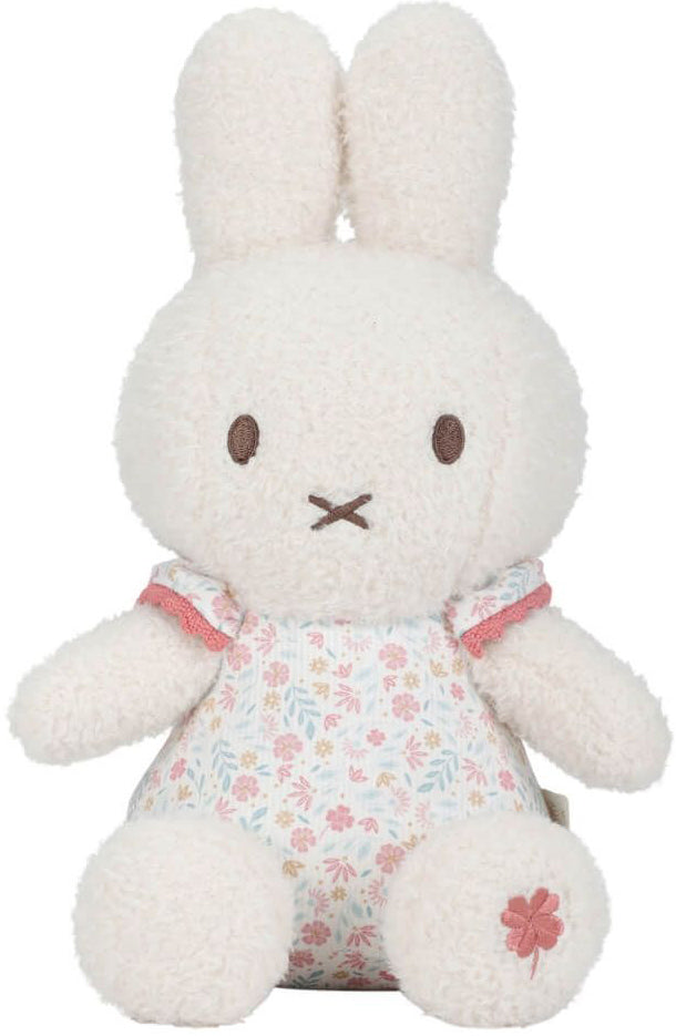 Miffy x Little Dutch Medium Rattle Plush - Lucky Blossom (30cm)