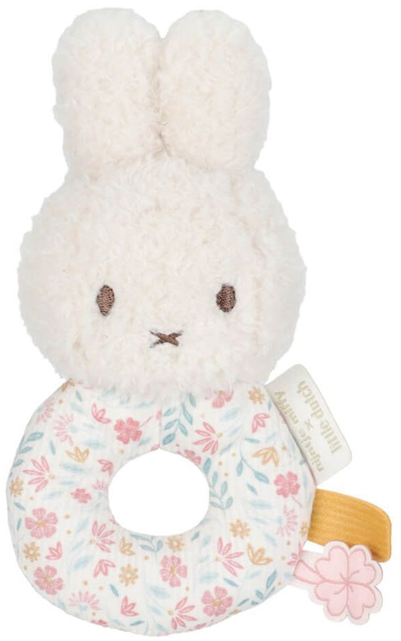 Miffy x Little Dutch Grab Rattle - Lucky Blossom