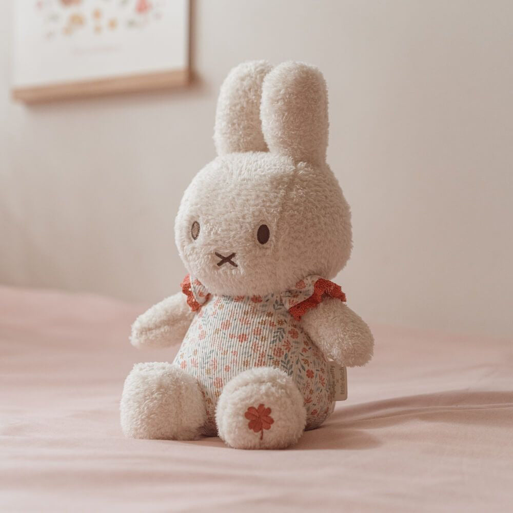 Miffy x Little Dutch Small Soft Toy Plush - Lucky Blossom (22cm)